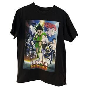 Hunter x Hunter Mens Short Sleeve Tee Shirt Anime Gon Freecss Killua Medium